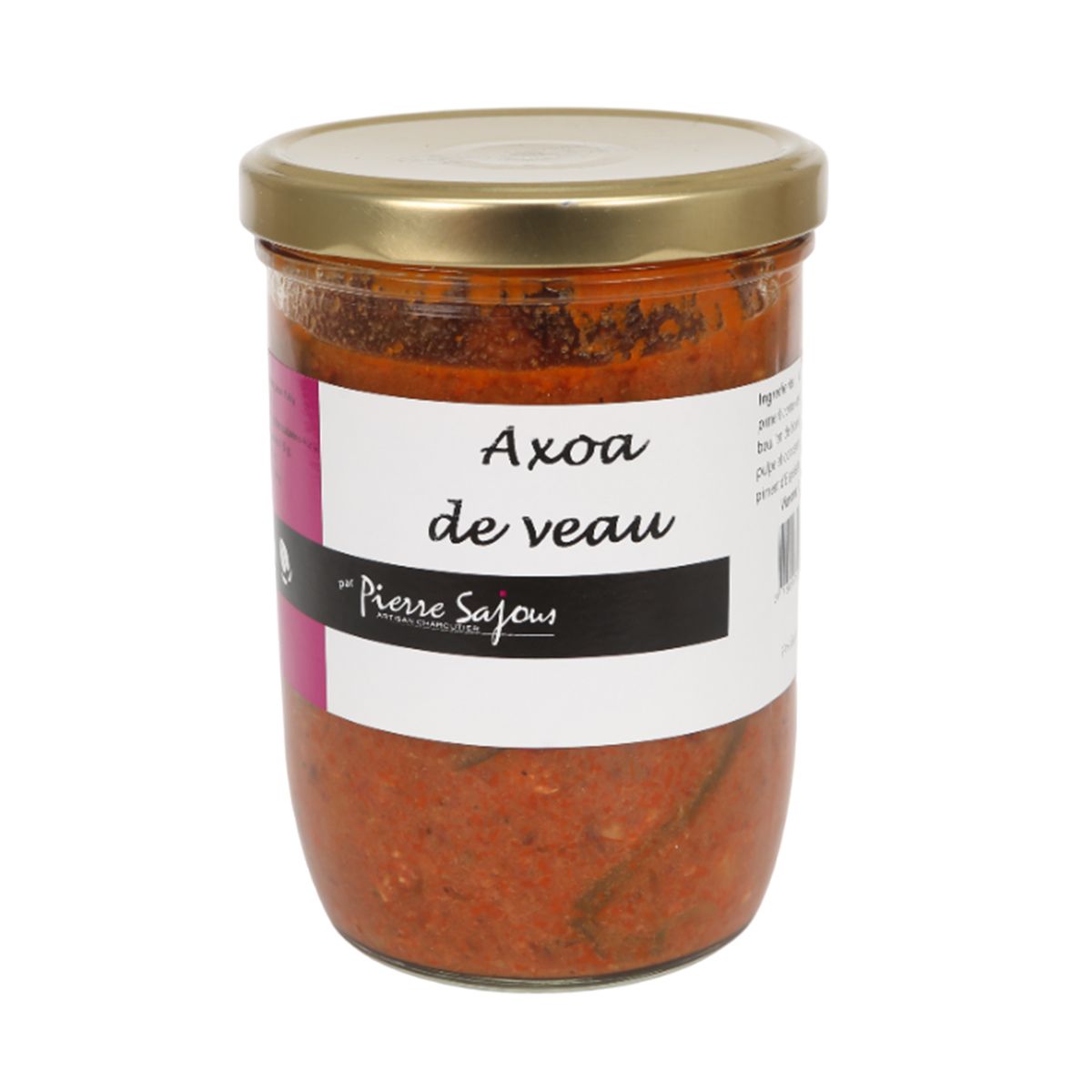 Item Axoa de veau, verrine 750g