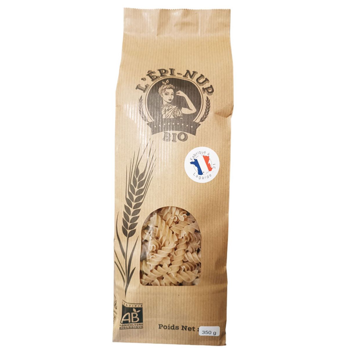 Item Betty-Fusilli 100% Blé tendre 5Kg