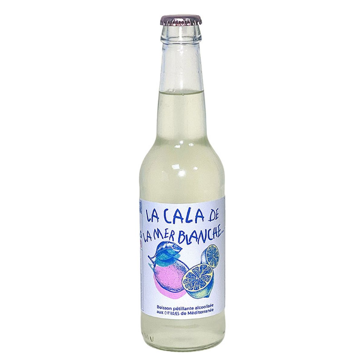 Item Cala de la Mer Blanche-Pétillant Citron 33cl