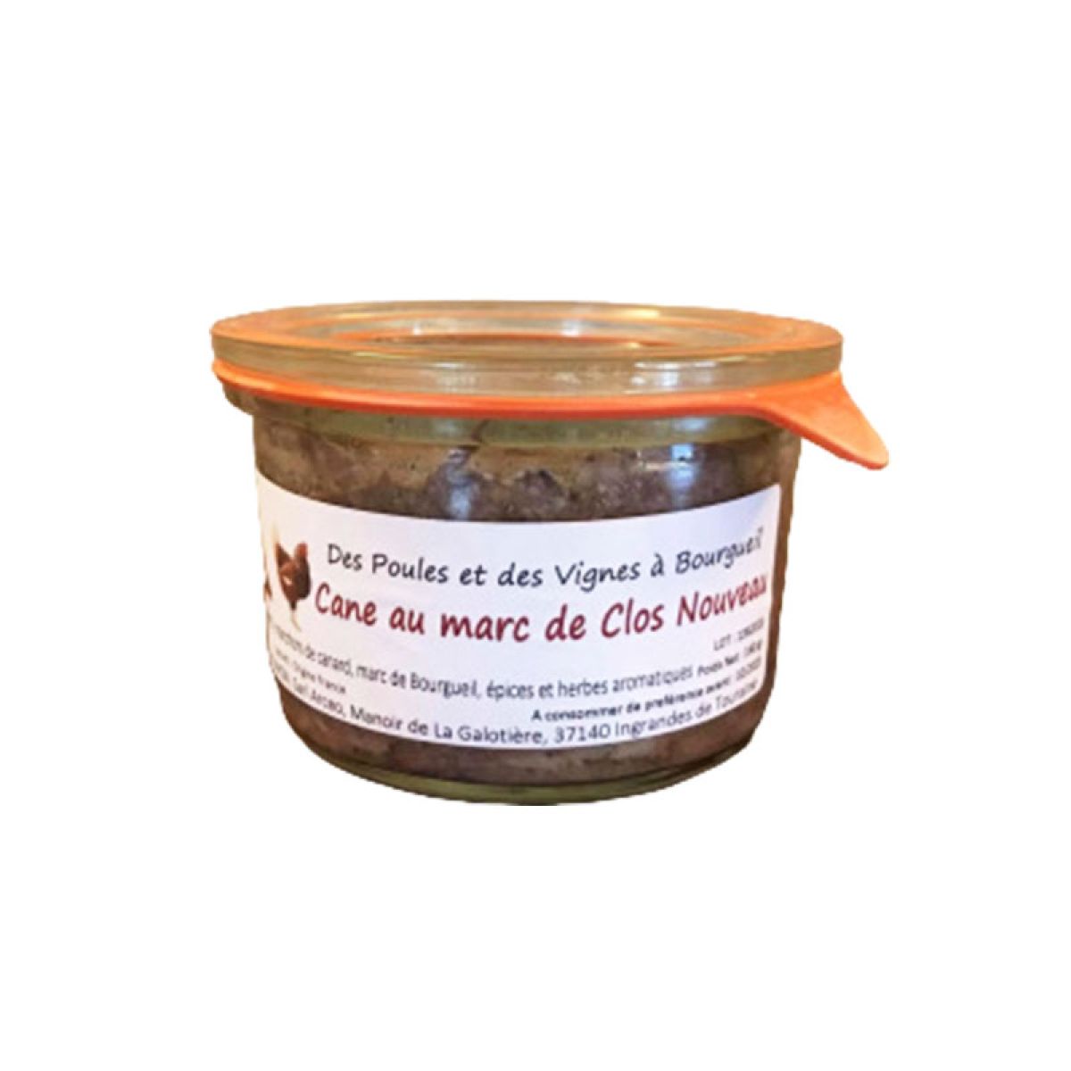 Item Canne au marc du clos nouveau (terrine) 115g