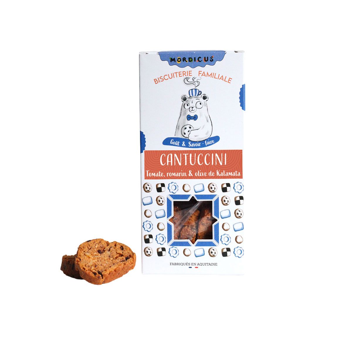 Item Cantuccini Tomate Romarin & olive de Kalamata 3Kg