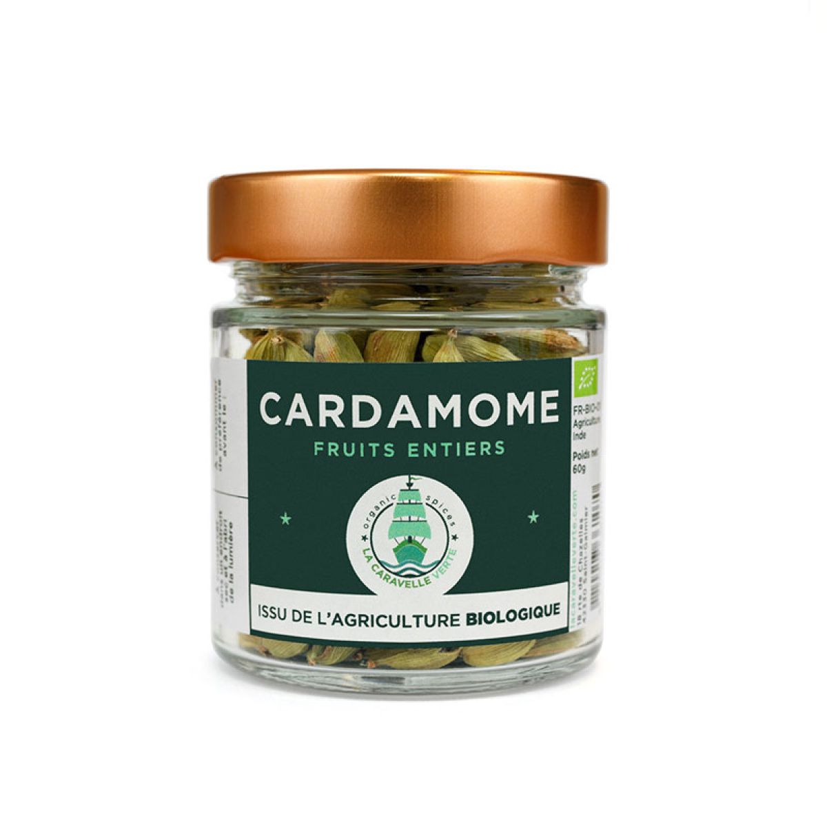 Cardamome - Fruits entiers 30g