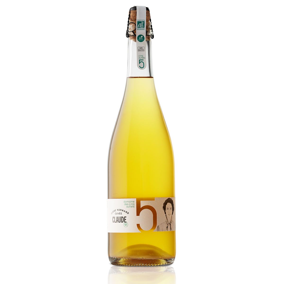 Cidre IGP Normandie-Cuvée Claude "fruité" 2022 75cl