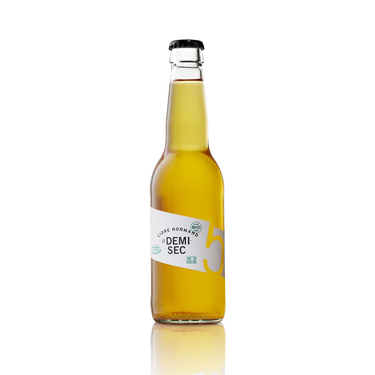 Cidre IGP Normandie-Demi-sec 33cl