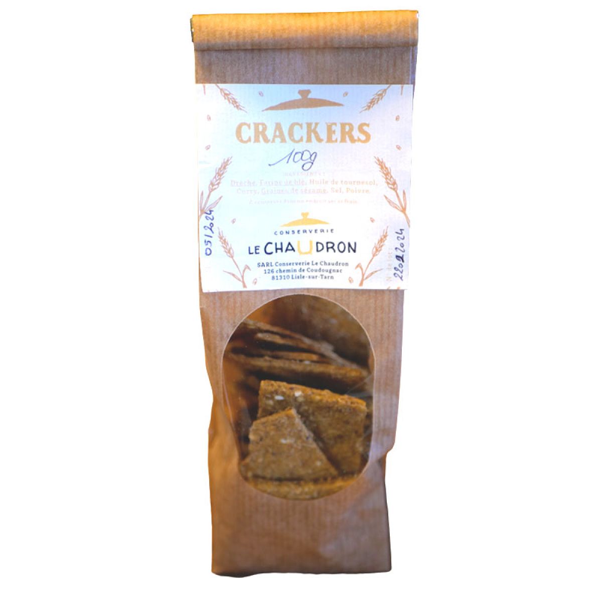 Item Crackers de drêche 1kg