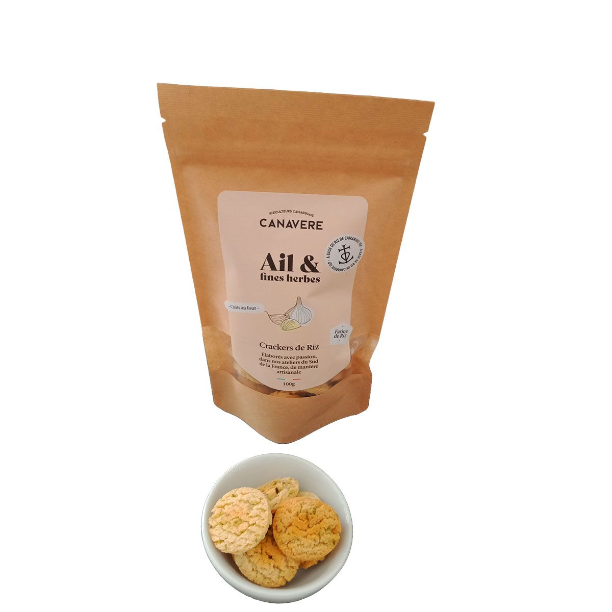 Item Crackers De Riz Ail & Fines Herbes