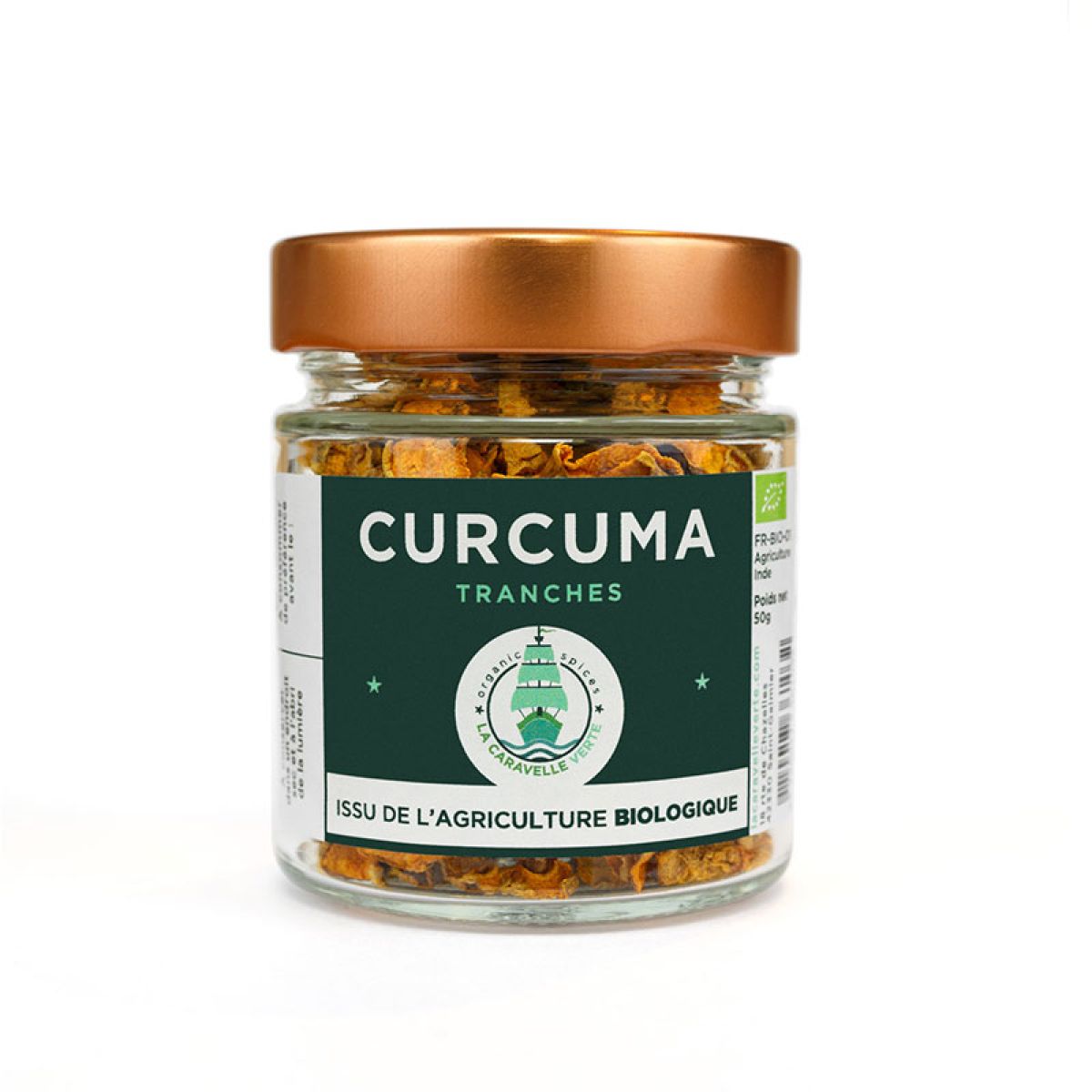 Curcuma - Tranches 25g