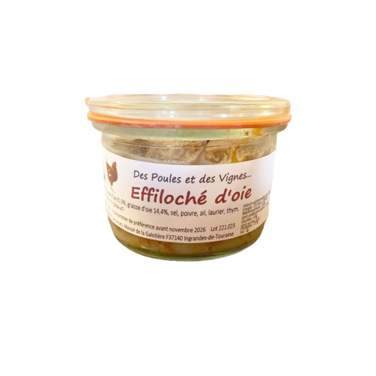 Effiloché d'oie 150gr