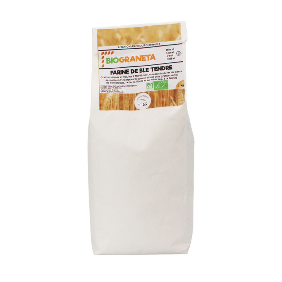 Item Farine de blé tendre 1kg T55