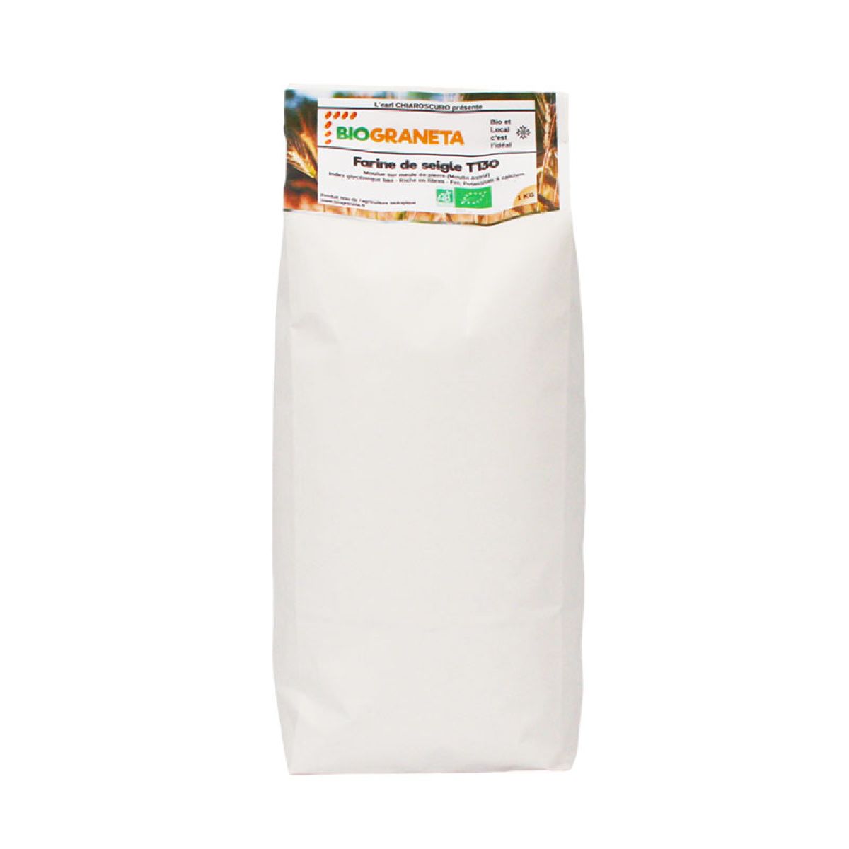 Item Farine de seigle 500g T130