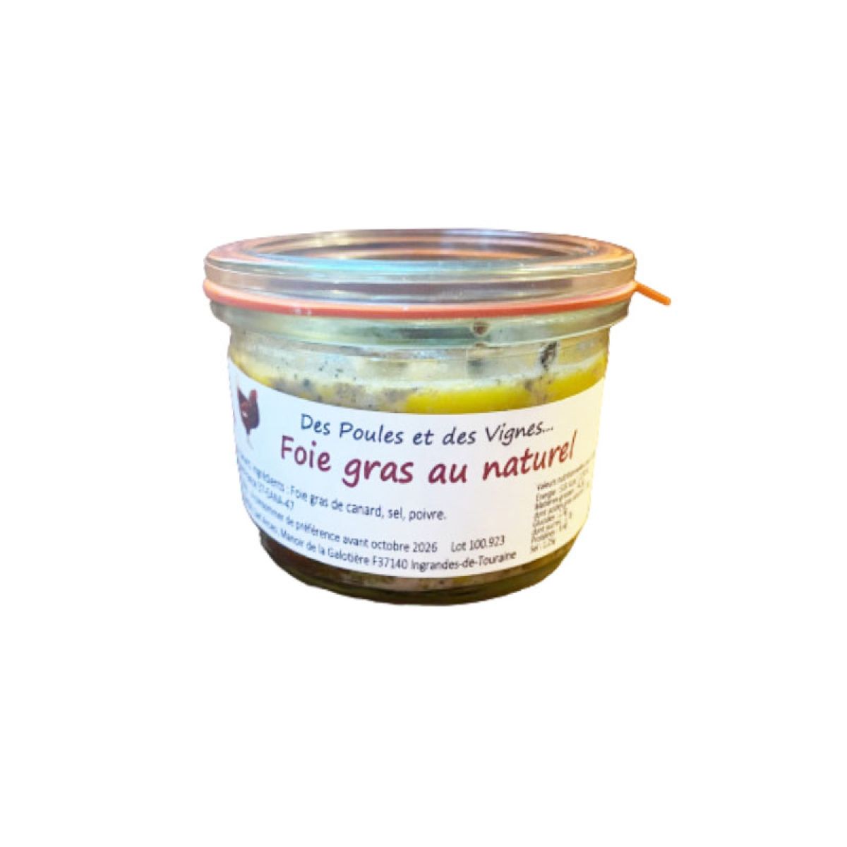 Item Foie gras au naturel 230g