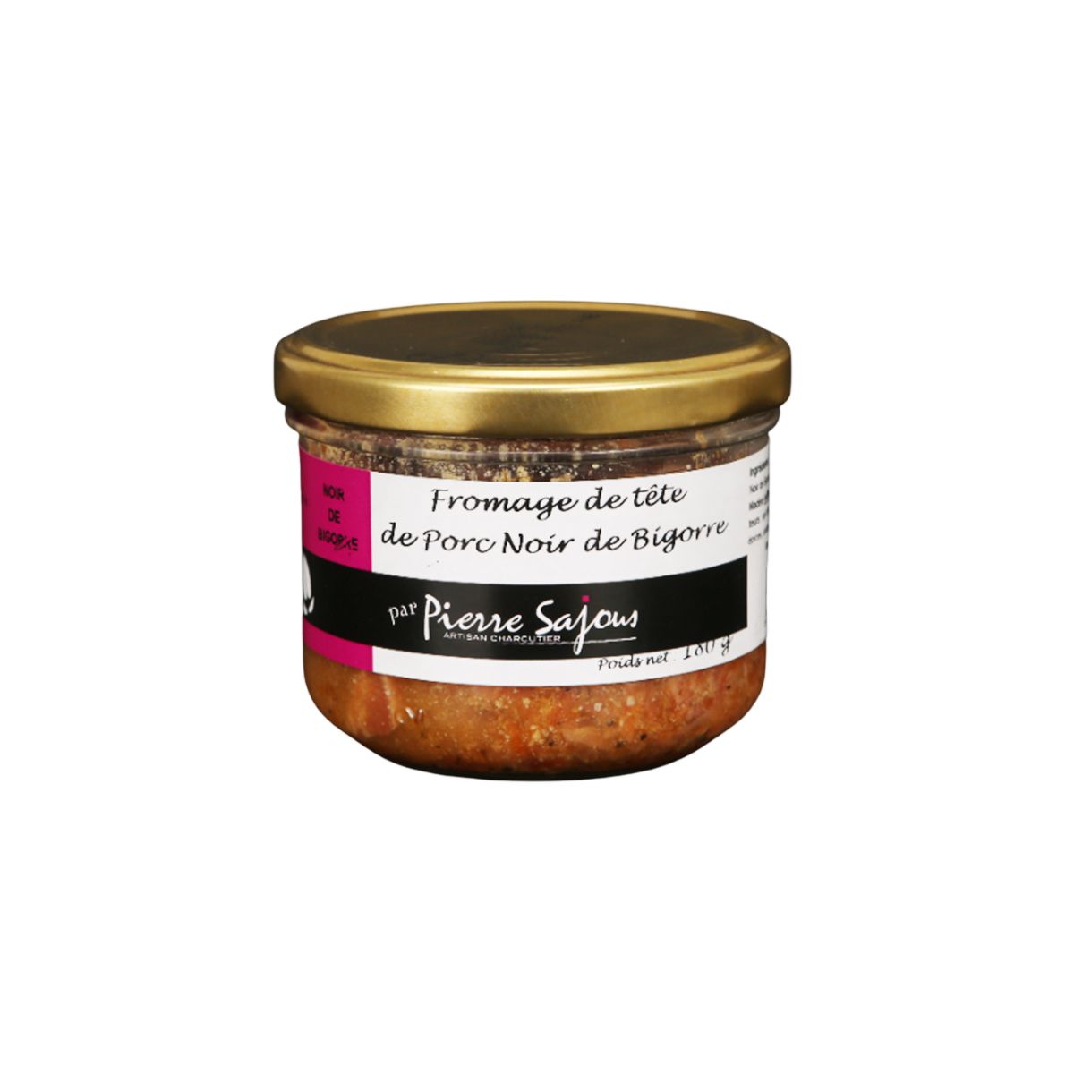 Item Fromage de tête de Porc Noir de Bigorre, verrine 180g