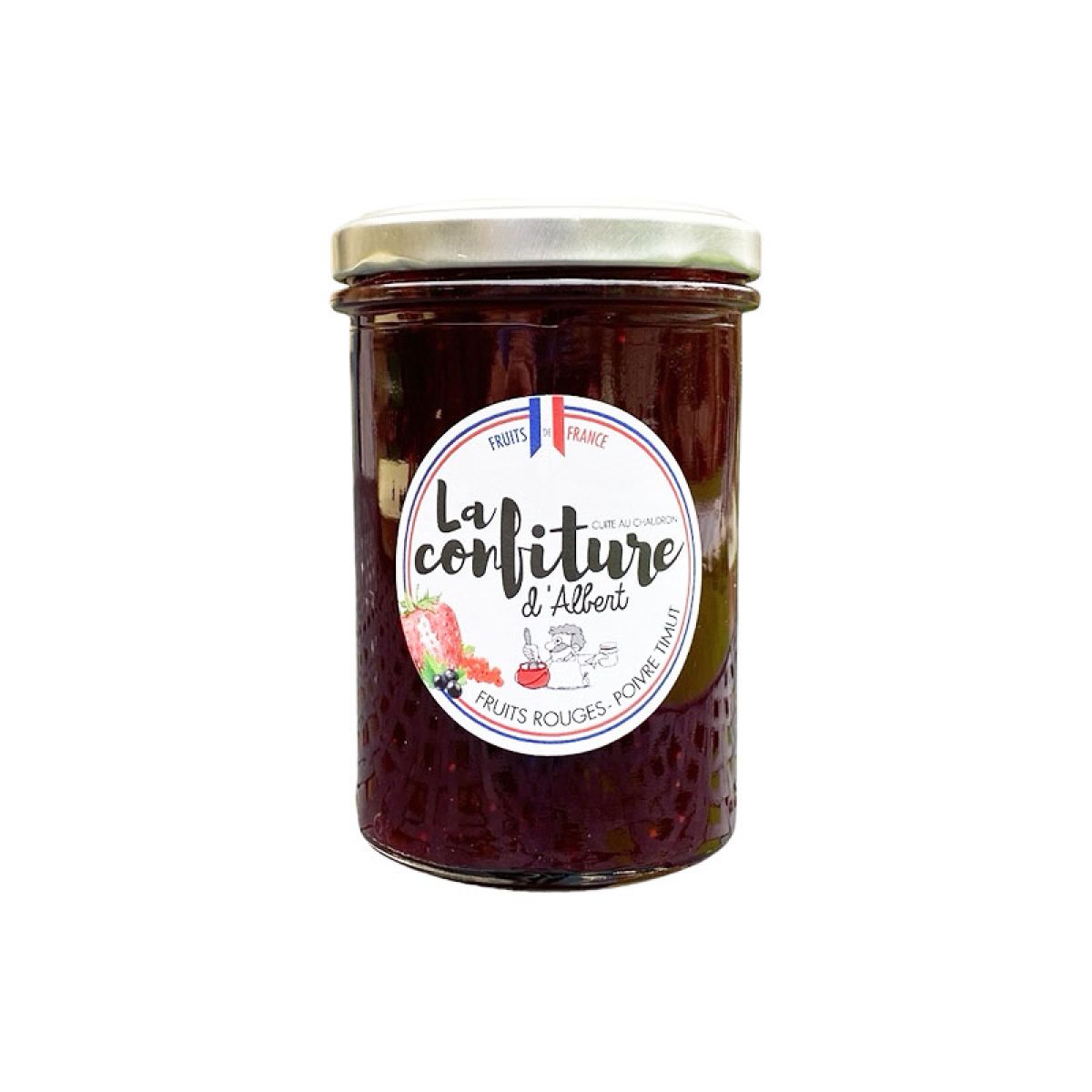 Confiture Fruits Rouges  Timut