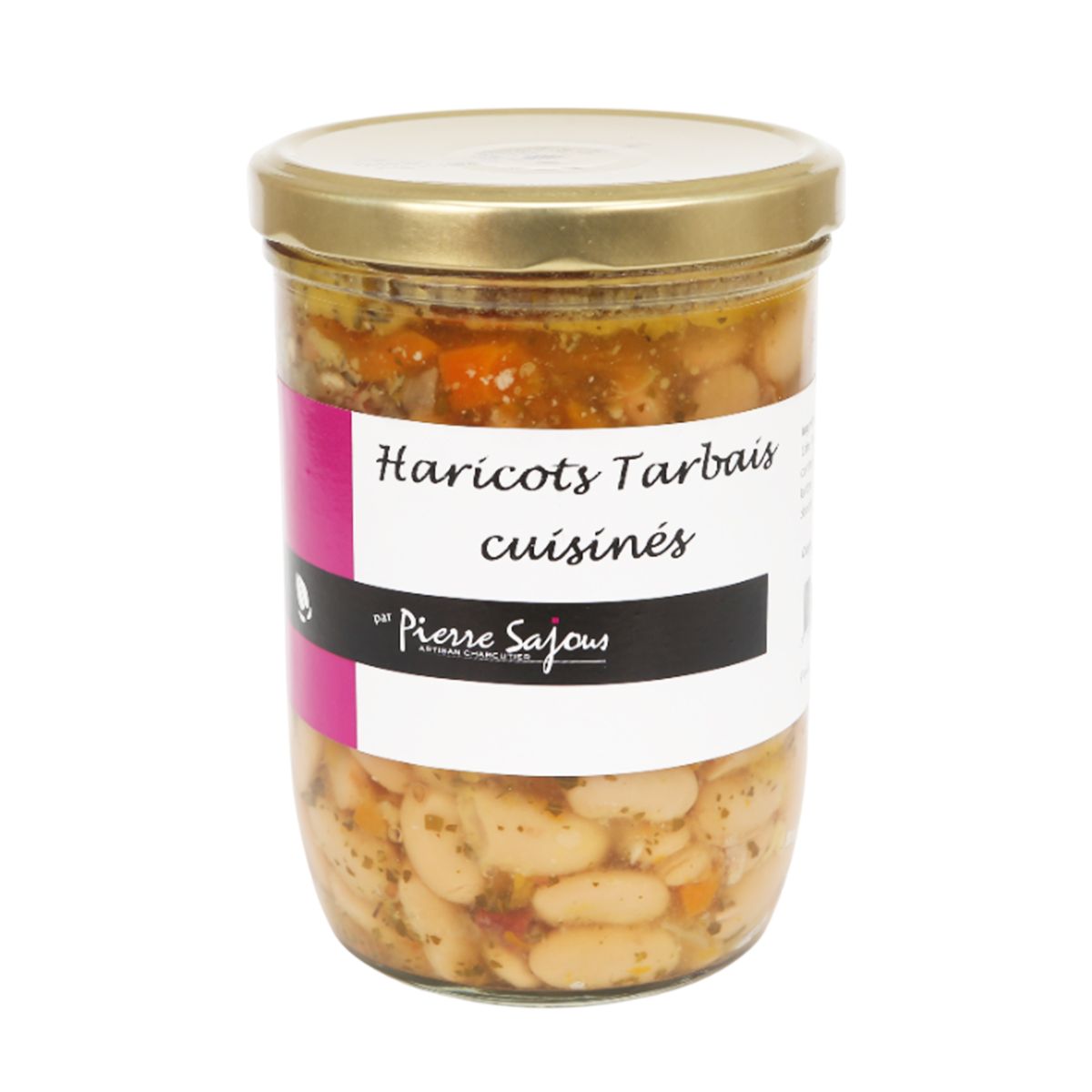 Haricots Tarbais IGP Label Rouge cuisinés, verrine 750g