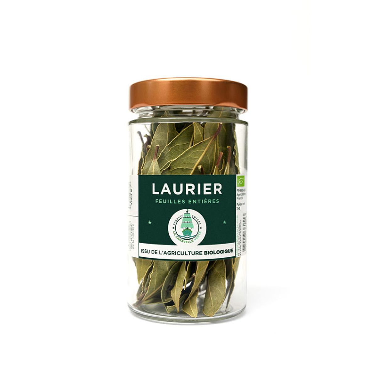 Laurier - Feuilles entières bio 15g