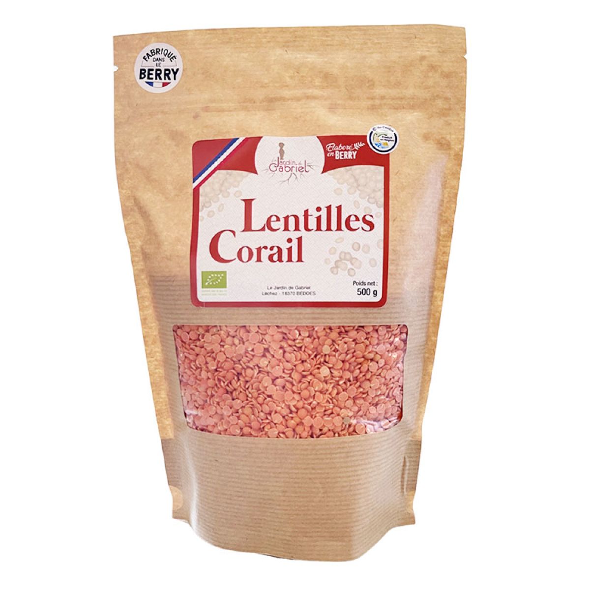 Item Lentilles corail 500gr