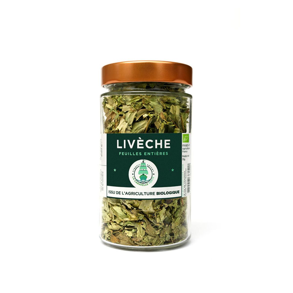 Livèche - Feuilles entières bio 15g