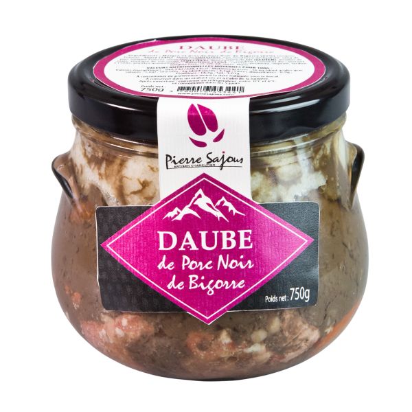 Item Daube de Porc Noir de Bigorre, marmiton 750g