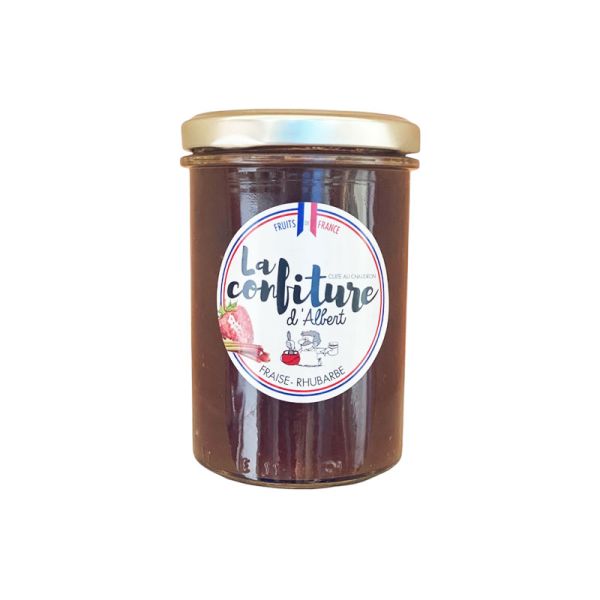 Item Confiture Fraise Rhubarbe