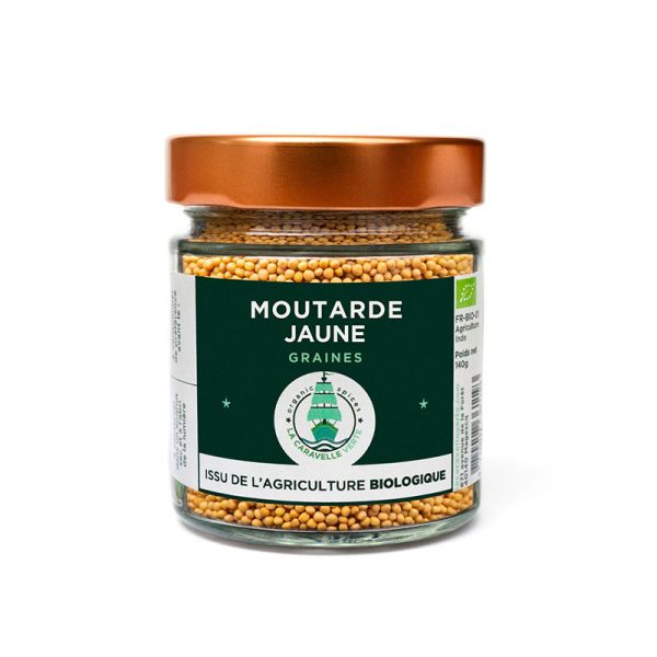 Item Moutarde jaune - Graines bio 60g