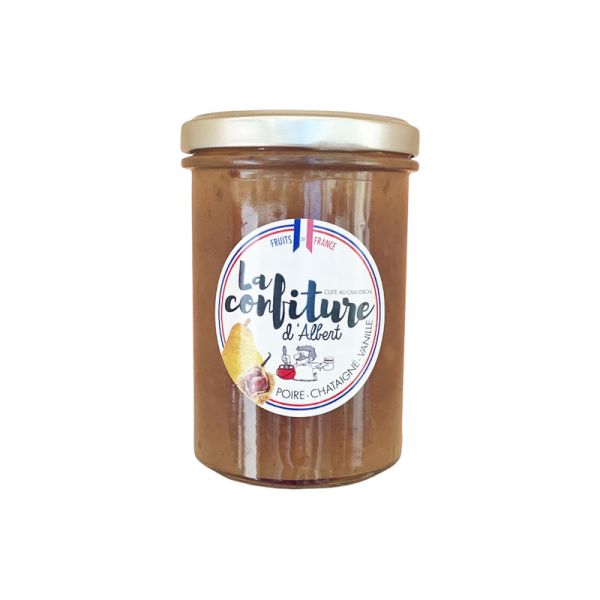 image Confiture Poire Châtaigne Vanille