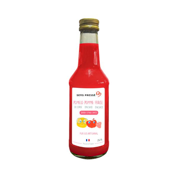 image Pomelo-Pomme-Fraise "EDITION ESTIVALE LIMITEE" 25cl