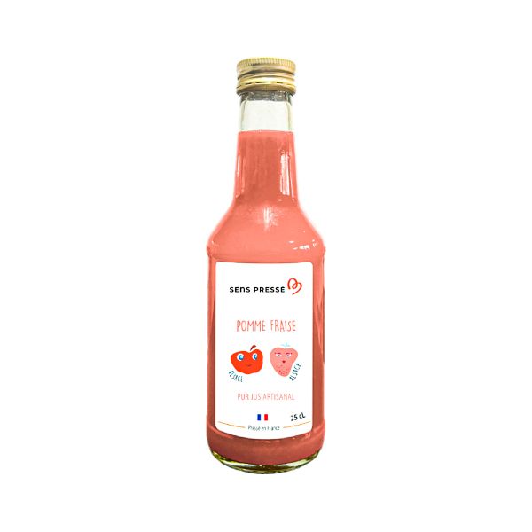 image Pomme - Fraise d'Alsace 25cl