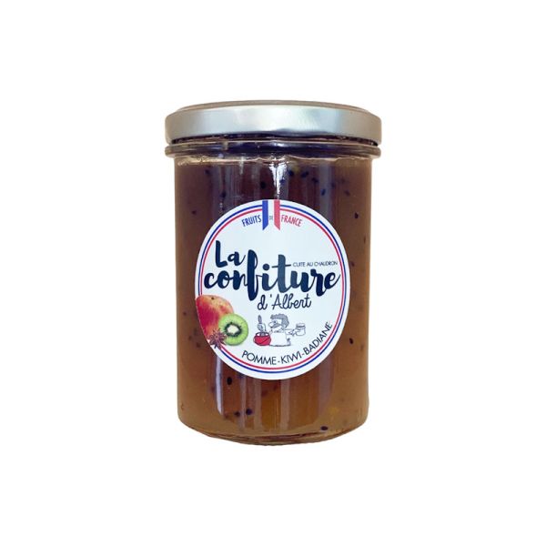 Item Confiture Pomme Kiwi Badiane