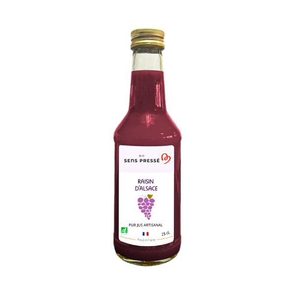 image Raisin rouge d’Alsace Bio 25cl