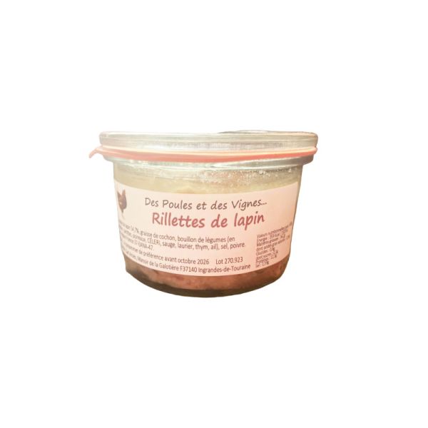 Item Rillettes de lapin 150g