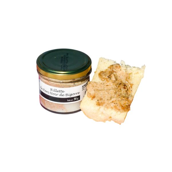 Item Rillettes de Porc Noir de Bigorre, verrine 90g