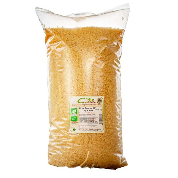 Item Riz de Camargue Bio Long Étuvé 5kg