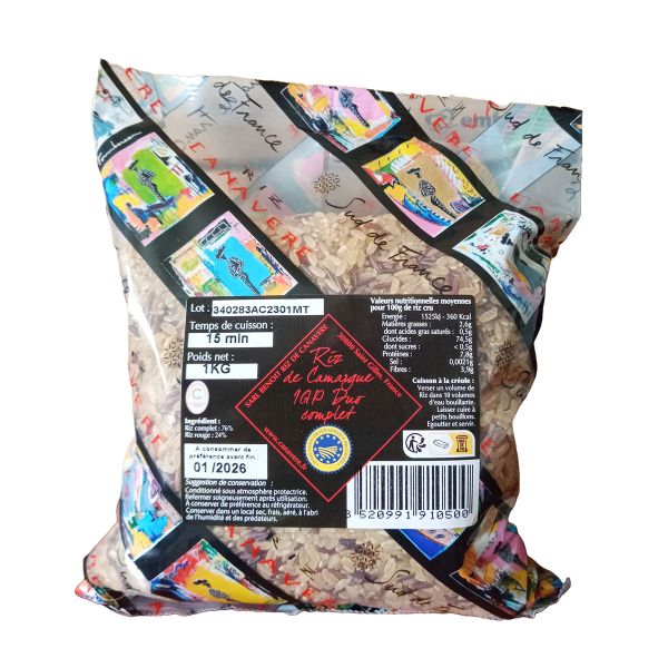 Item Riz de Camargue Long Duo Étuvé 1kg