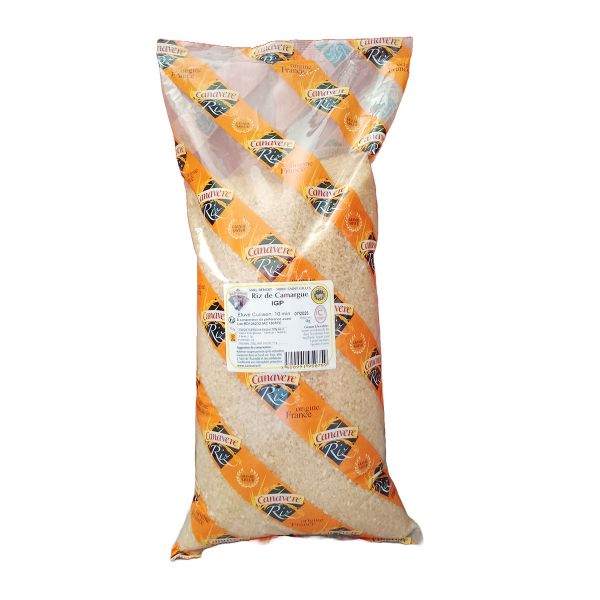 Item Riz de Camargue Rond Étuvé Cuisson 5kg