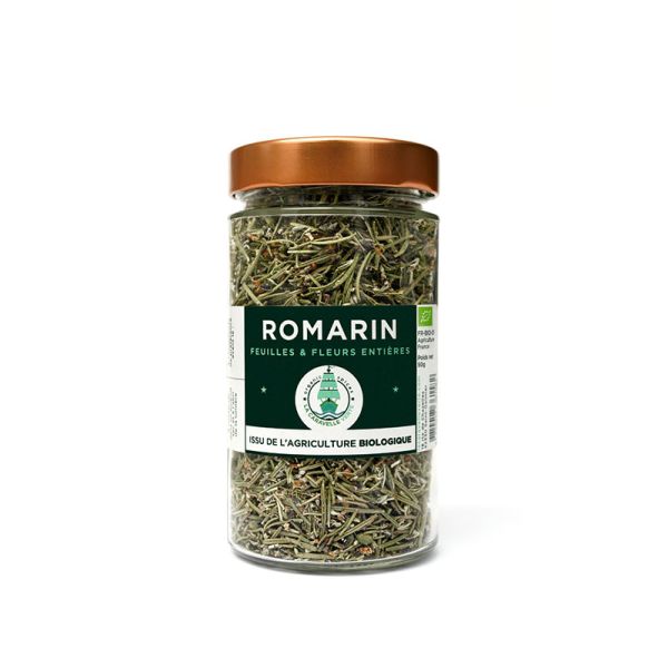 Item Romarin - Feuilles et fleurs entières bio 50g