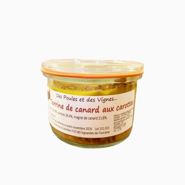 Item Terrine de canard aux carottes 150g