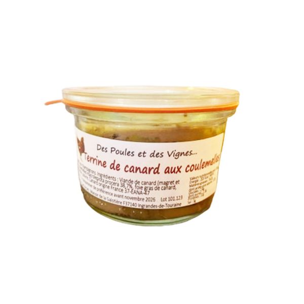 Item Terrine de canard aux coulemelles 150g