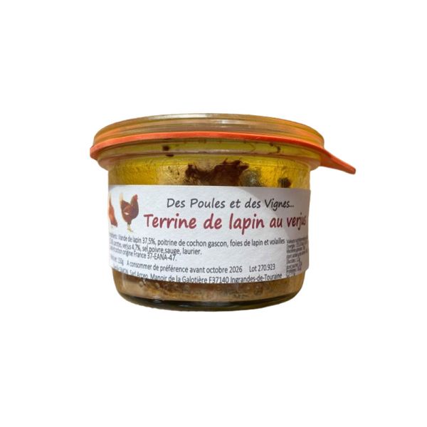 Item Terrine de lapin au verjus 150g