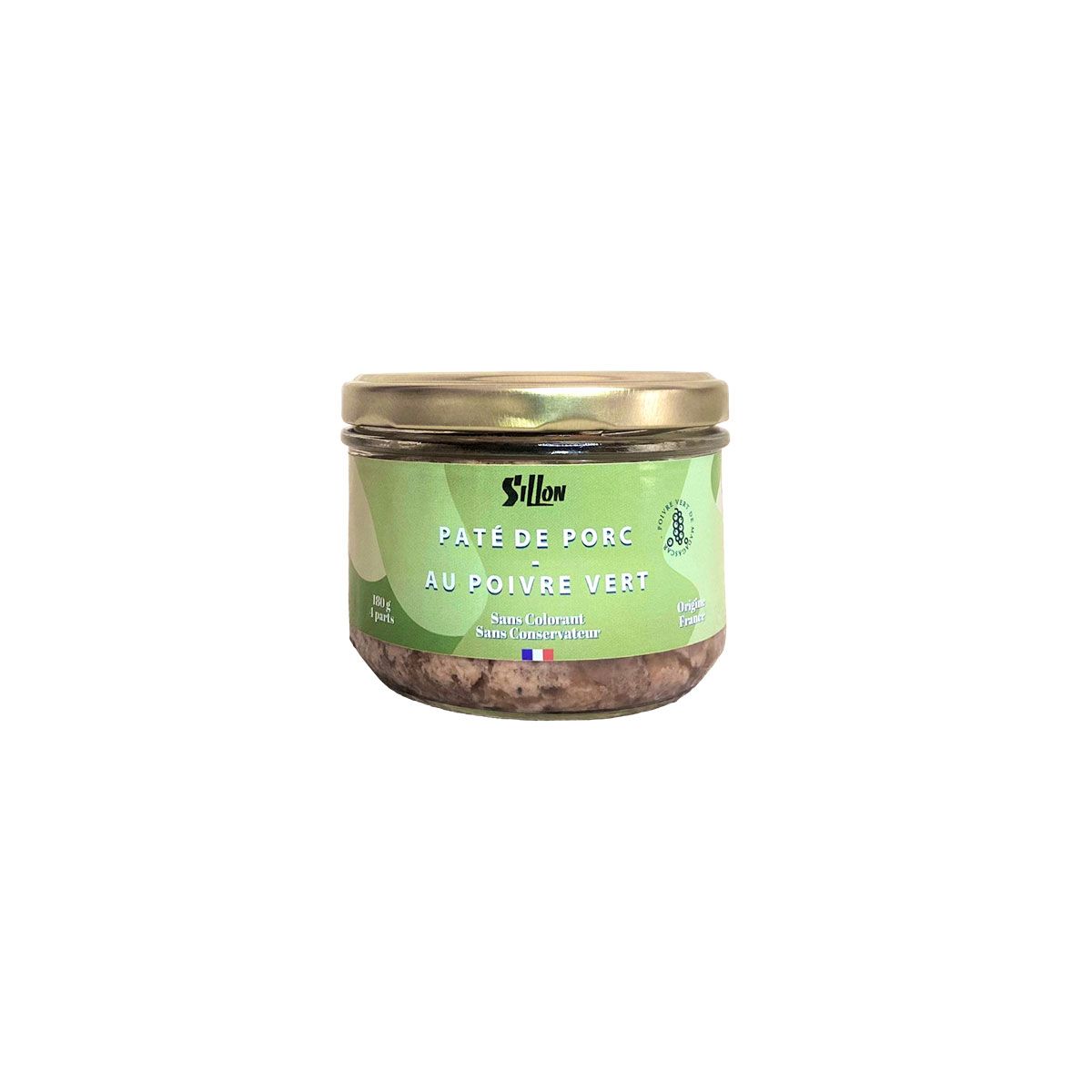 Item Paté au Poivre Vert 180g