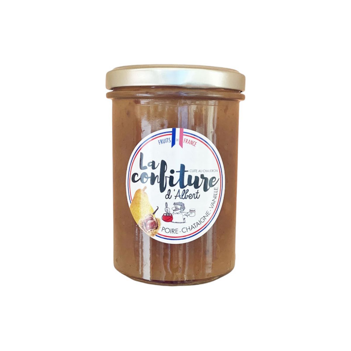 Confiture Poire Châtaigne Vanille