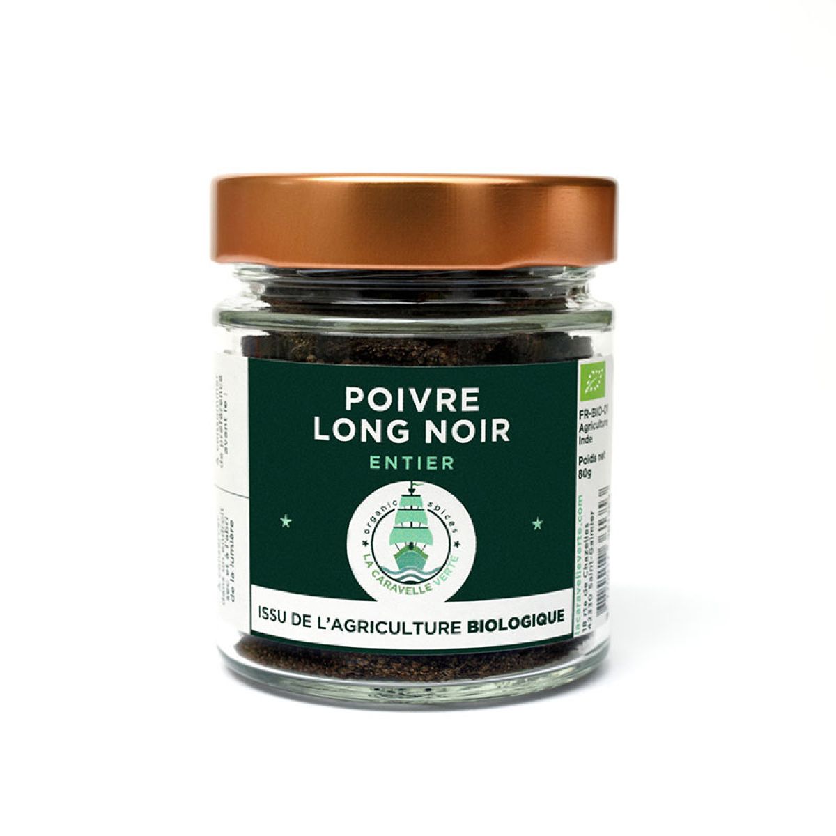 Poivre long noir bio 40g