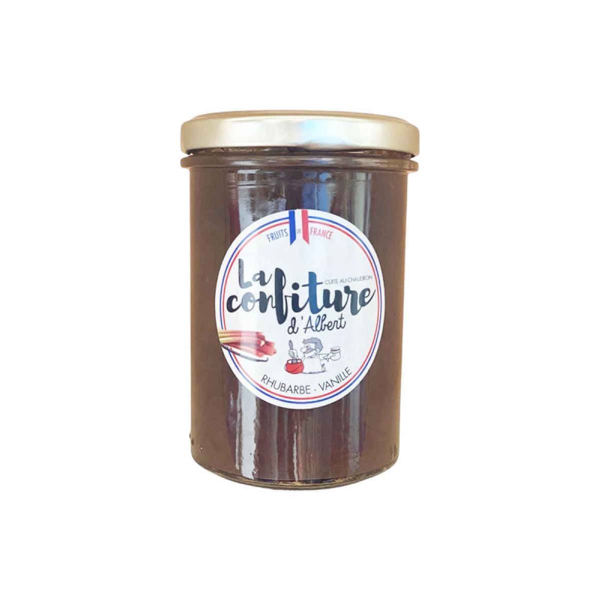 Confiture Rhubarbe Vanille