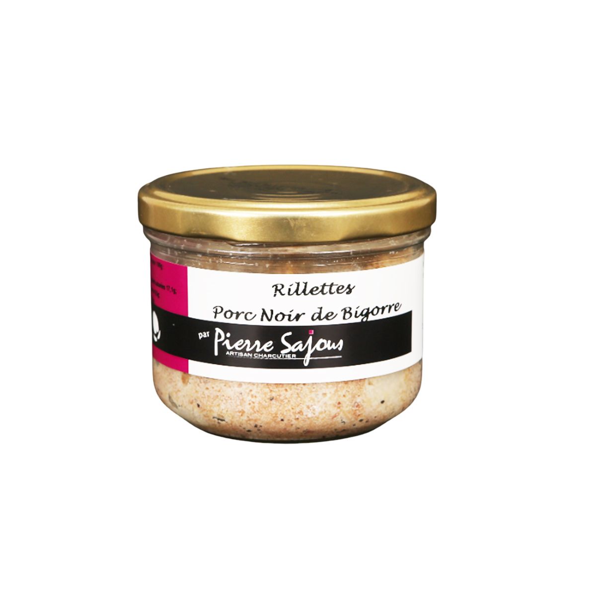 Item Rillettes de Porc Noir de Bigorre, verrine 180g