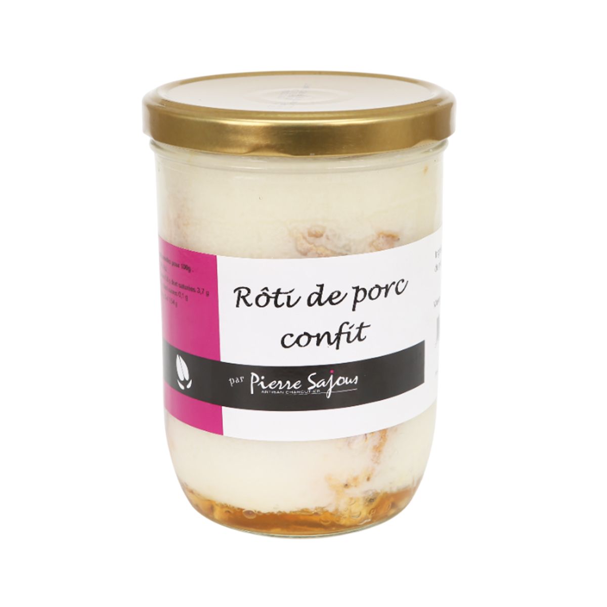 Item Rôti de porc confit, verrine 750g