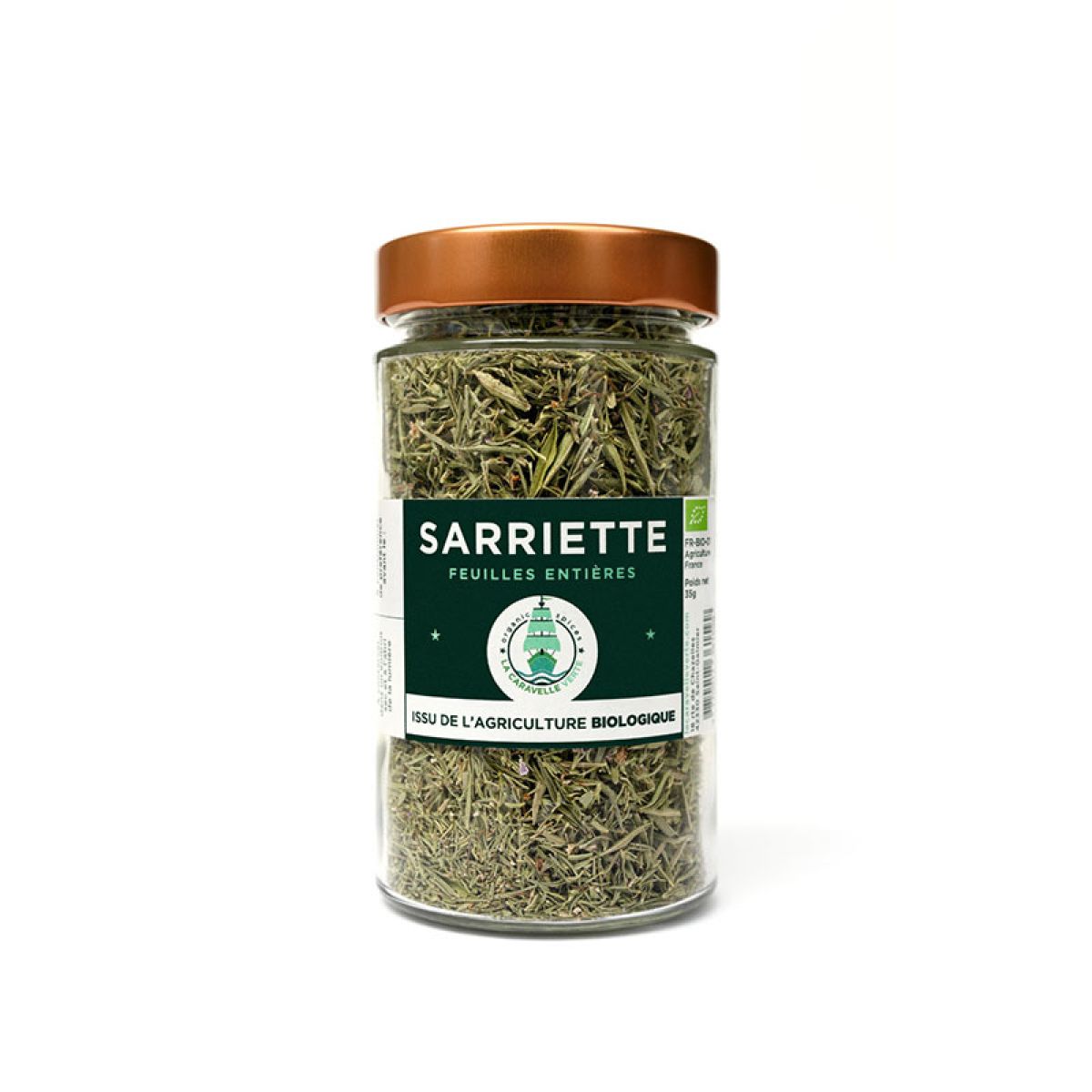 Sarriette - Feuilles entières bio 35g