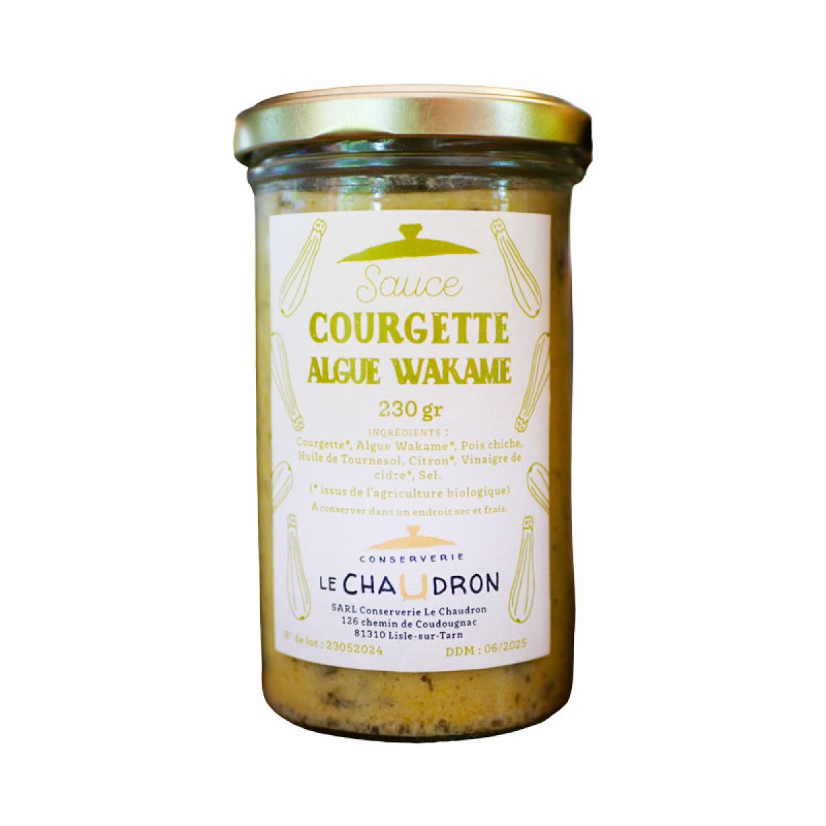 Item Sauce Courgette Wakame