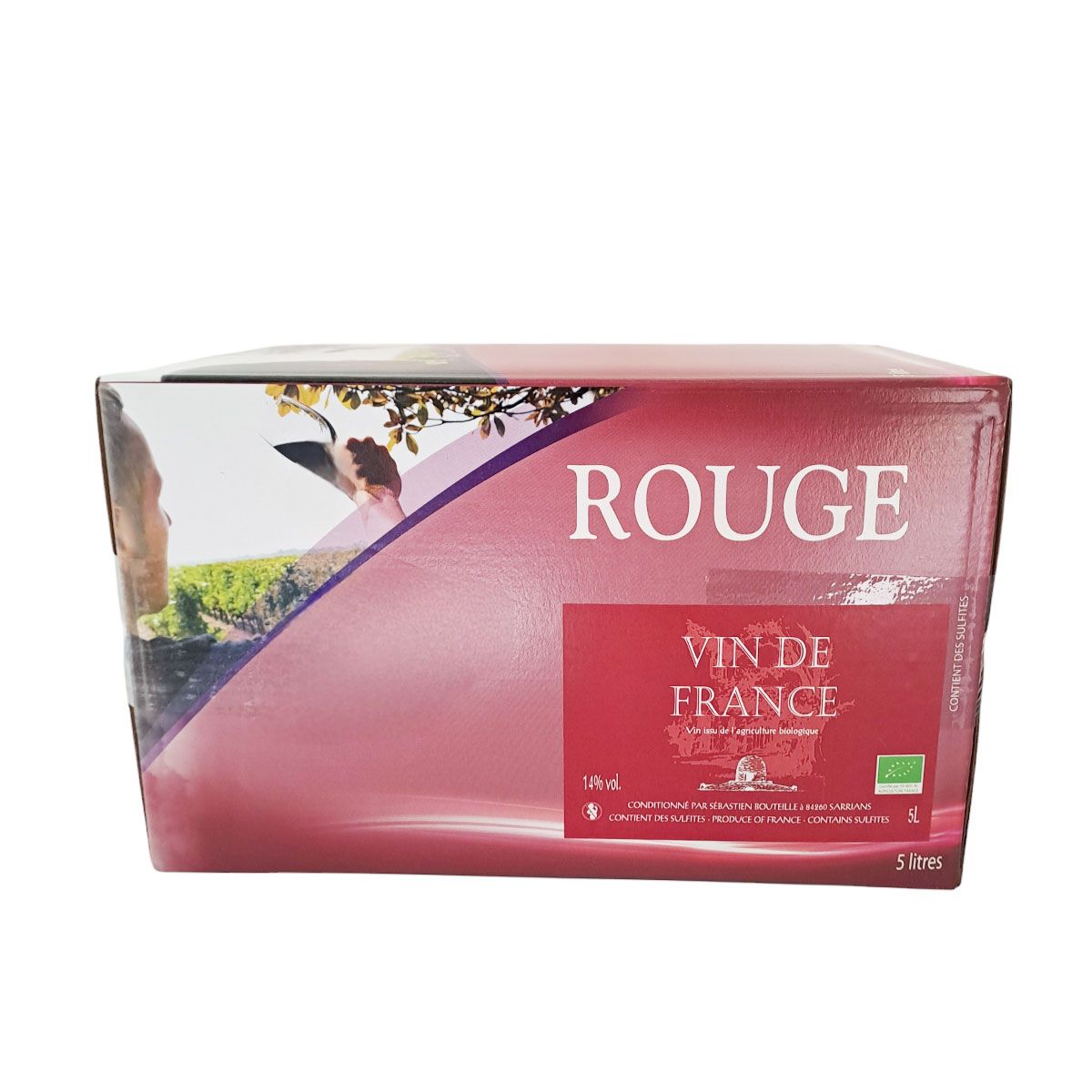 Item Vin de France rouge 10L